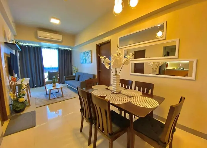 Cozy 1br By The In Mactan Newtown Apartment *